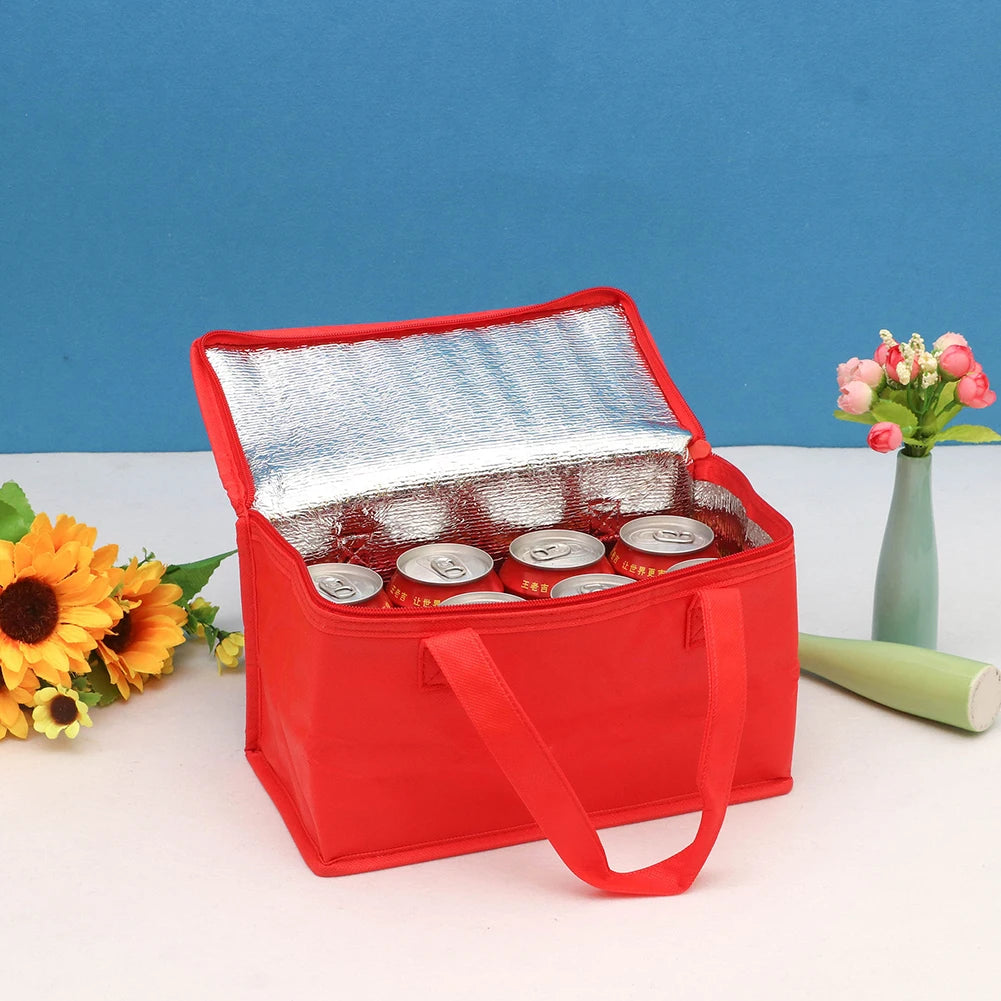 Portable Insulation Cooler Bag Outdoor Picnic Lunch Bento Thermal