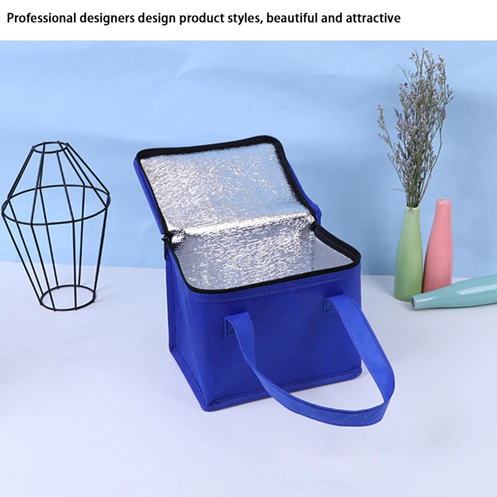Portable Insulation Cooler Bag Outdoor Picnic Lunch Bento Thermal