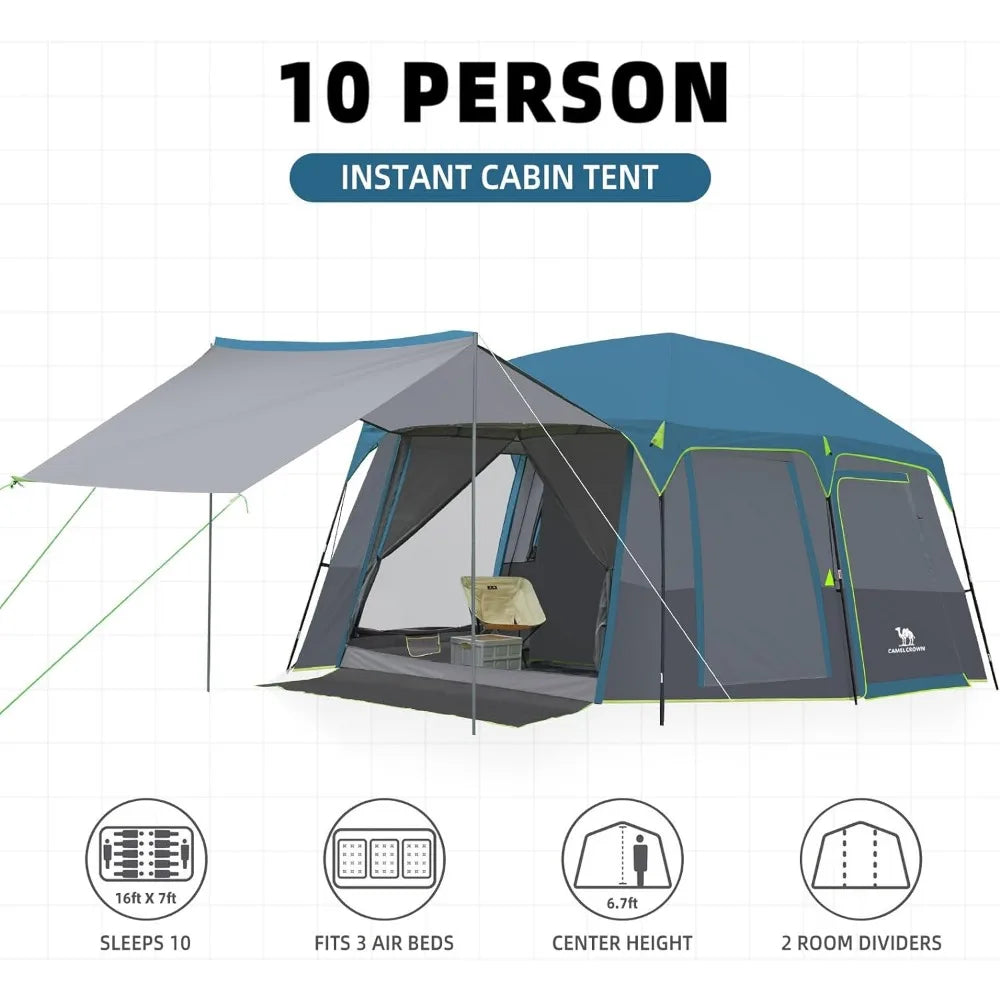 10 Person Camping Tent