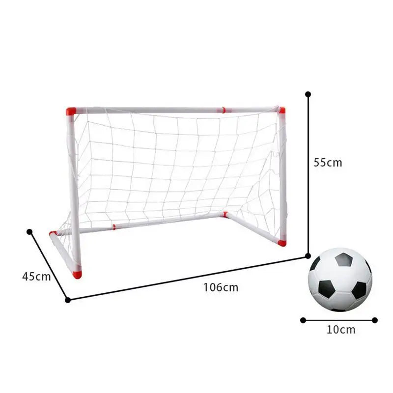 Children Sport Portable Football Soccer Goal Net