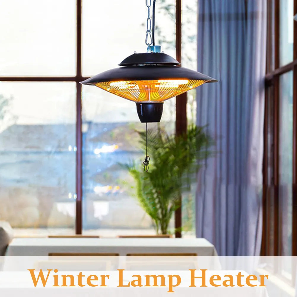1500w/2000W Hanging Heater Space Warmer Outdoor Electric Infrared Heater
