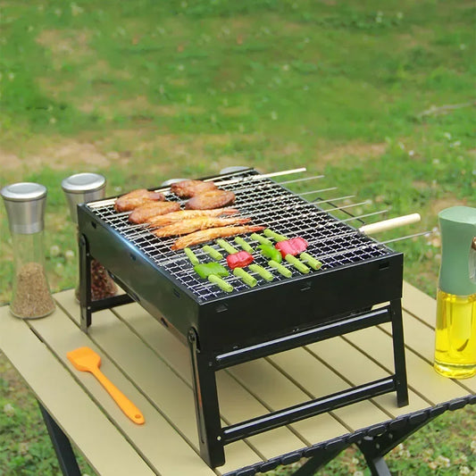 BBQ Charcoal Grill Stainless Steel Tool Kit