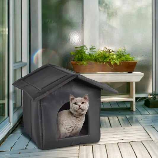 Foldable Cat House Outdoor Waterproof Pet House