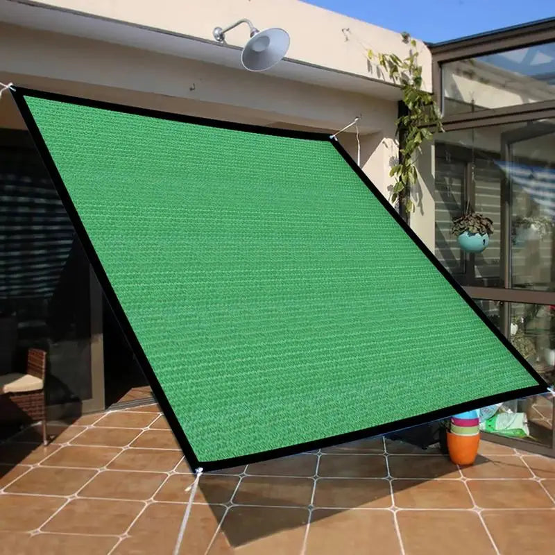 Anti-UV HDPE Green Sun Shading Net Outdoor Sunshade