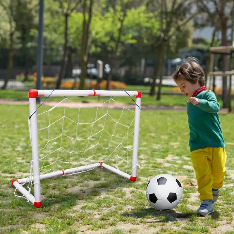 Children Sport Portable Football Soccer Goal Net