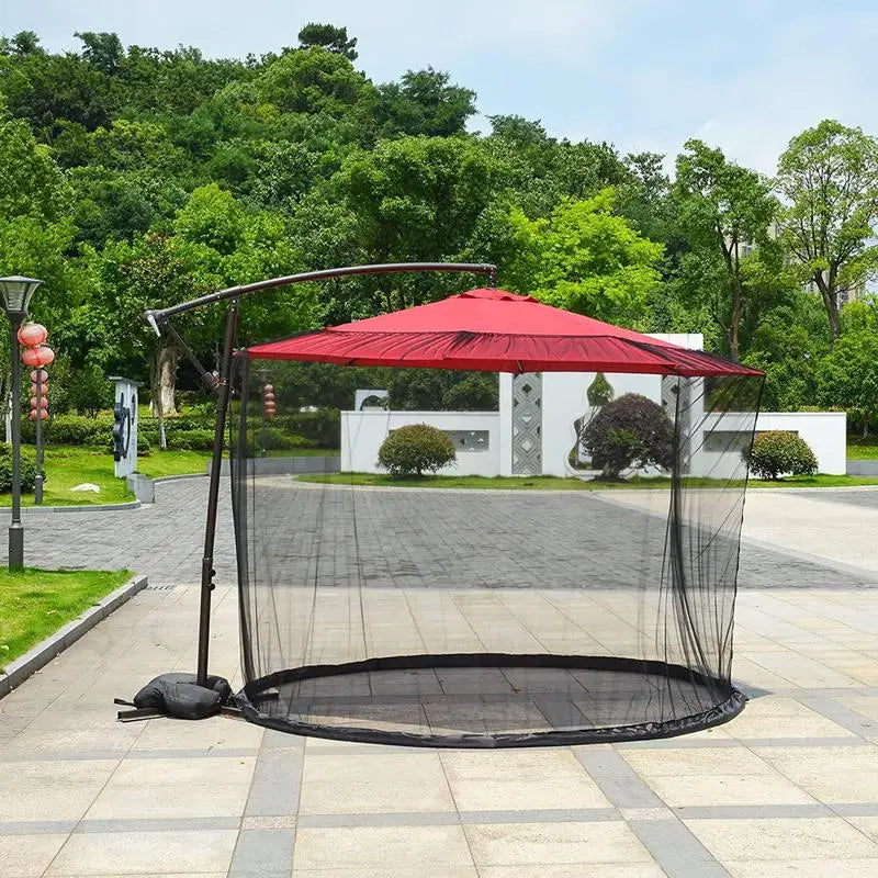 Outdoor Patio Umbrella Net Anti-insect Mosquito Net