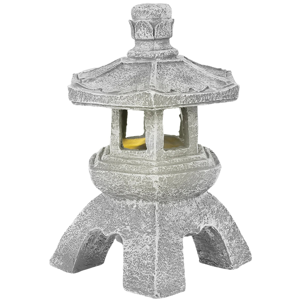 Solar Pagoda Lantern Waterproof Solar Stone Towel Light