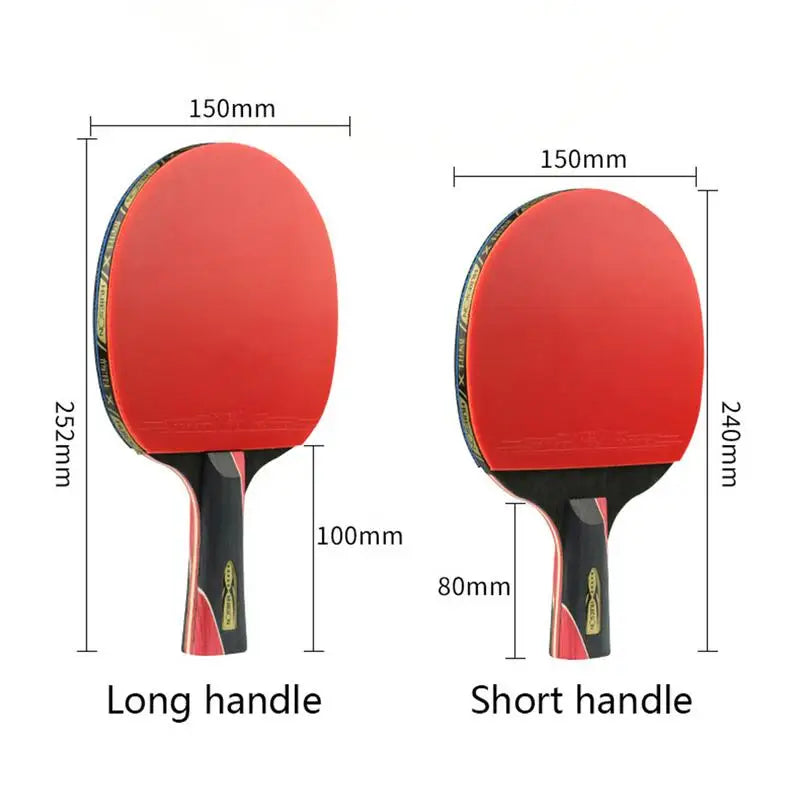 5 Star Carbon Fiber Table Tennis Racket With Bag