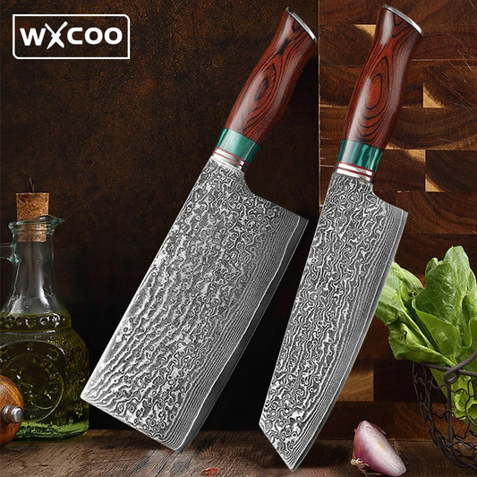 Chef Knife Chopping Butcher Meat Cleaver Bone Slicing Sharp Knives